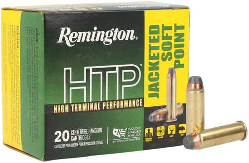 Remington High Terminal Performance 41 Remington Magnum 210 Grain Jacketed Soft Point 1300 fps 20 Rounds